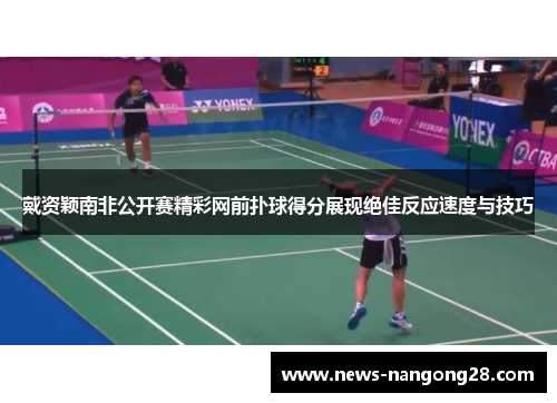 戴资颖南非公开赛精彩网前扑球得分展现绝佳反应速度与技巧